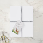 Wilde op weg lieve Baby shower dank u Cadeaulabel (Met Touw)