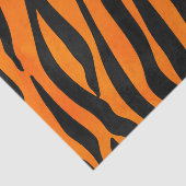 Wilde Oranje zwarte tijgerstripes — Dierafdrukken Tissuepapier (Detail)