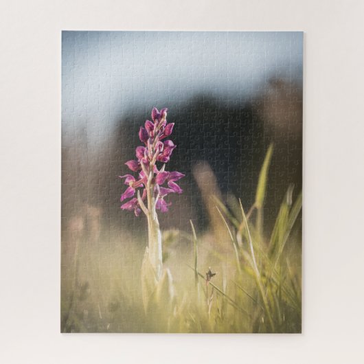 Wilde Orchidee Natuurfoto Legpuzzel (Verticaal)