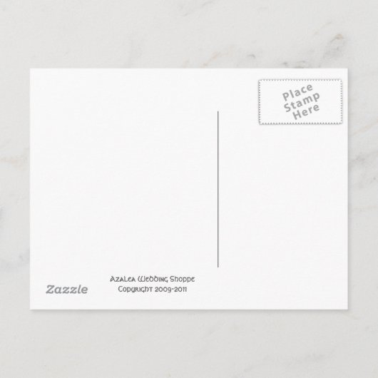 Wilde Orchidee Save The Date Briefkaart (Achterkant)