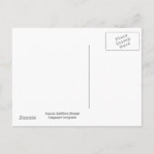 Wilde Orchidee Save The Date Postkaart Aankondigingskaart (Achterkant)
