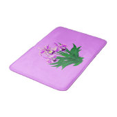 Wilde orchideeën - Lichte Paarse orchideeën en oli Badmat (Gekanteld)