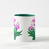 Wilde orchideeën - Lichte Paarse orchideeën en oli Mok (Midden)