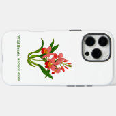 wilde orchideeënbloem Case-Mate iPhone case (Achterkant (horizontaal))