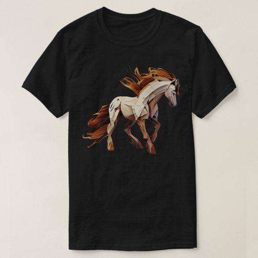 Wilde paard 2 t-shirt (Design voorkant)