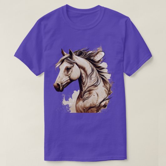 Wilde paard 7 t-shirt (Design voorkant)
