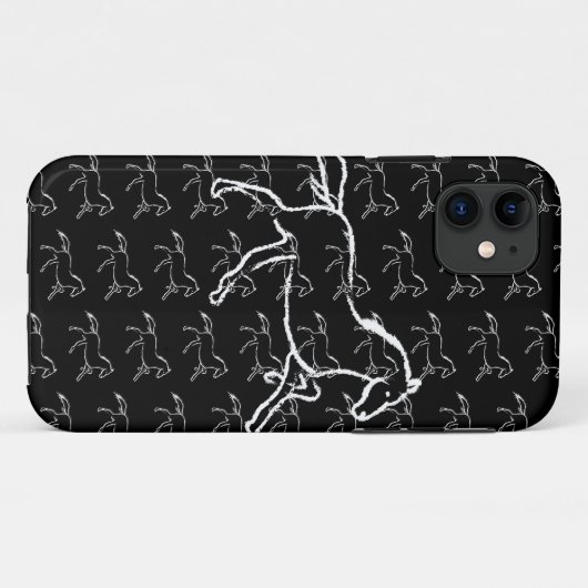 Wilde paard Case-Mate iPhone case (Achterkant (horizontaal))