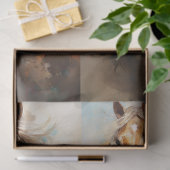 Wilde Paard Collage 1 Decoupage papier (Geschenk)