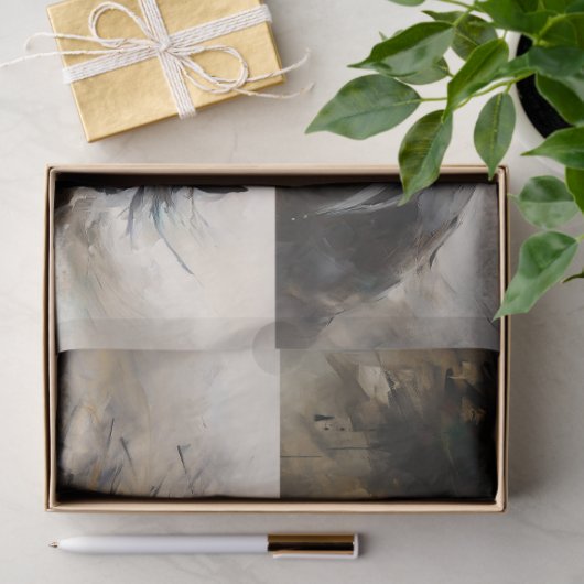 Wilde Paard Collage 3 Decoupage papier (Geschenk)