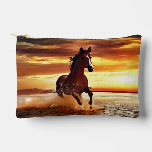 Wilde Paard galoppeert door Surf Etui (Voorkant)