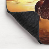 Wilde Paard galoppeert door Surf Muismat (Hoek)