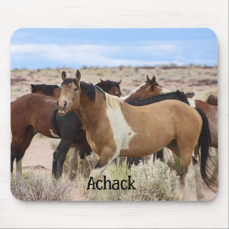 Wilde paard glimlacht muismat