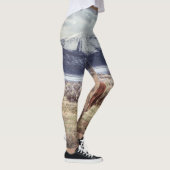 Wilde paard: Nevada winterlandschap. Leggings (Rechts)