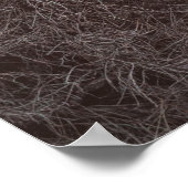 Wilde paard: Nevada winterlandschap. Poster (Hoek)