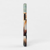 Wilde paard op grazige duin bij zonsondergang Case-Mate iPhone case (Achterkant/rechts)