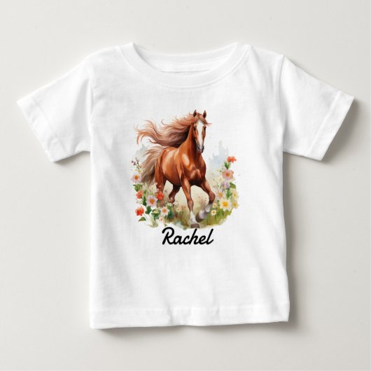 Wilde paard Sorrel (Voorkant)