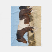 Wilde Paard, Steens Mountains Fleece Deken (Voorkant)