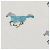 Wilde paard stof (Close Up)