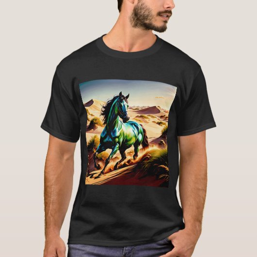 Wilde Paard T-shirt (Voorkant)