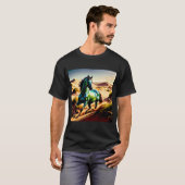 Wilde Paard T-shirt (Voorkant volledig)