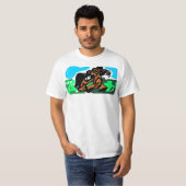 Wilde paard t-shirt (Voorkant volledig)