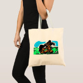 Wilde paard  tote bag (Voorkant (product))