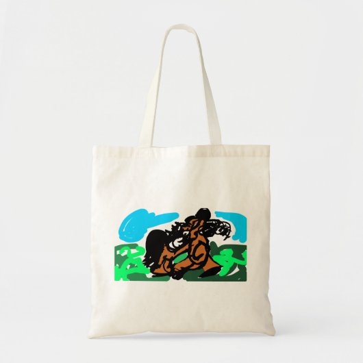 Wilde paard  tote bag (Voorkant)