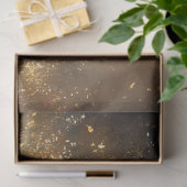 Wilde Paard Zwarte Hengst Mustang Decoupage Tissuepapier (Geschenk)