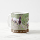 Wilde paarden Assateague en Chicoteague Koffiemok (Voorkant links)