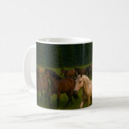 Wilde Paarden Bos Koffiemok