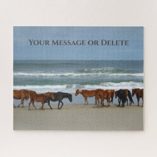 Wilde paarden Buitenter Banks OBX Corolla NC Legpuzzel