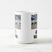 Wilde paarden Buitenter Banks OBX NC Corolla Koffiemok (Center)