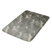 Wilde paarden Camouflage Pattern Badmat (Gekanteld)