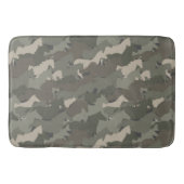 Wilde paarden Camouflage Pattern Badmat (Voorkant)