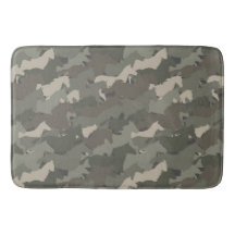 Wilde paarden Camouflage Pattern