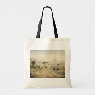 Wilde paarden Canvas Canvas tas