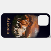 Wilde paarden Case-Mate iPhone case (Achterkant (horizontaal))