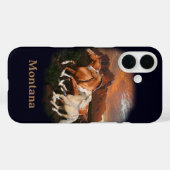 Wilde paarden Case-Mate iPhone case (Achterkant (horizontaal))