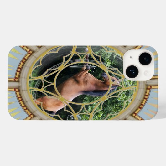 Wilde paarden Case-Mate iPhone case (Achterkant (horizontaal))