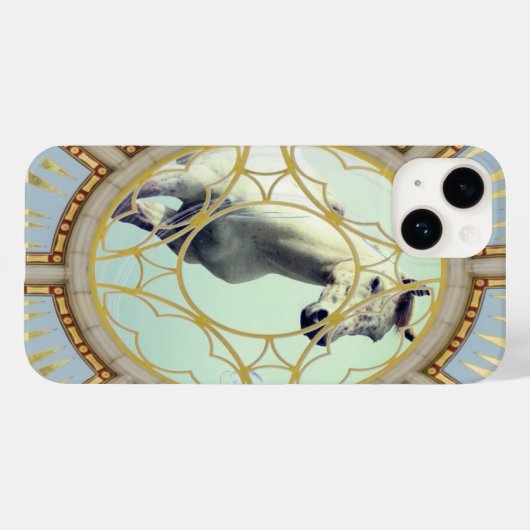 Wilde paarden Case-Mate iPhone case (Achterkant (horizontaal))