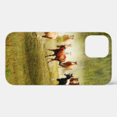 Wilde paarden Case-Mate iPhone case (Achterkant (horizontaal))