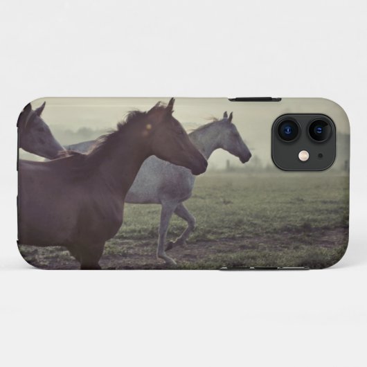 Wilde paarden Case-Mate iPhone case (Achterkant (horizontaal))