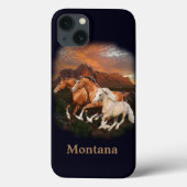 Wilde paarden Case-Mate iPhone case (Achterkant)