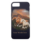 Wilde paarden Case-Mate iPhone case (Achterkant)