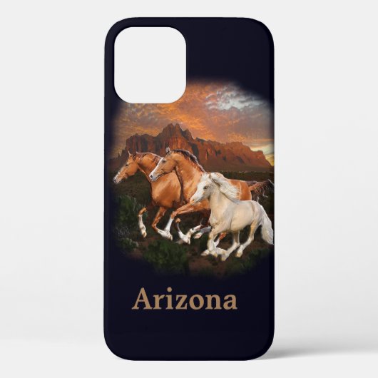 Wilde paarden Case-Mate iPhone case (Achterkant)