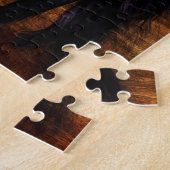 Wilde paarden confrontatie legpuzzel (Zijkant)
