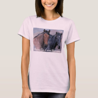 Wilde paarden Dames T-Shirt