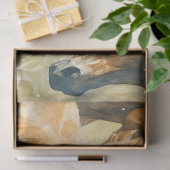 Wilde paarden decoupage waterverf western tissuepapier (Geschenk)
