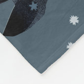 Wilde paarden en een meisje fleece deken (Hoek)