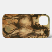 Wilde paarden en warme kleuren Case-Mate iPhone case (Achterkant (horizontaal))